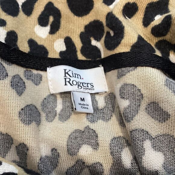 NWOT. Kim Rogers Brand Women’s Size Medium Animal Print 2 PC PJ Set - Picture 14 of 14